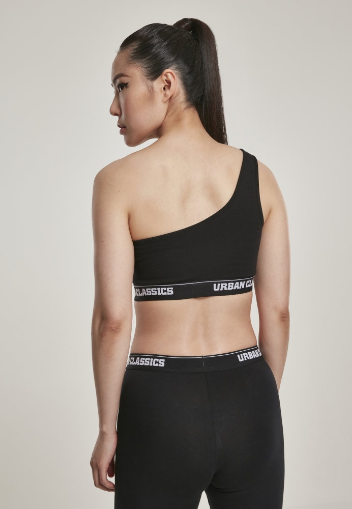 Asymmetric Logo Bra dama Urban Classics