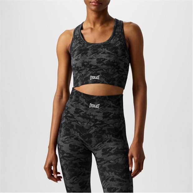 Everlast Camo Racerback Sports Bra dama