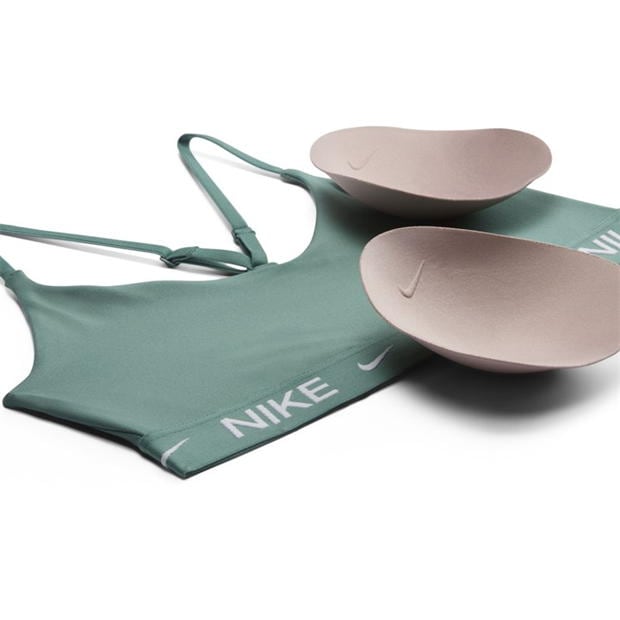 Nike Indy Light-Support Logo Sports Bra dama