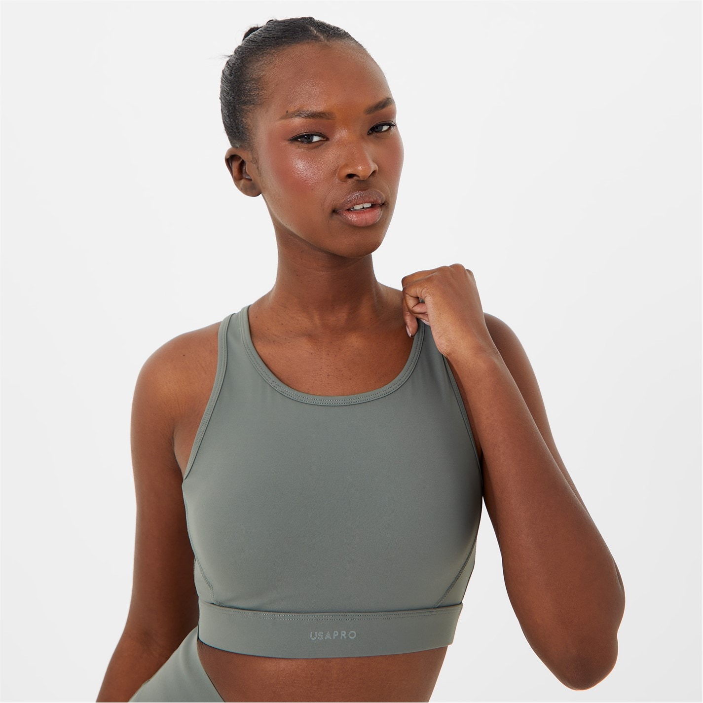 USA Pro Core Racer Back Sports Bra