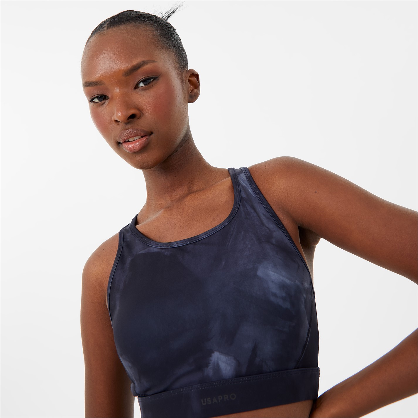 USA Pro Core Racer Back Sports Bra