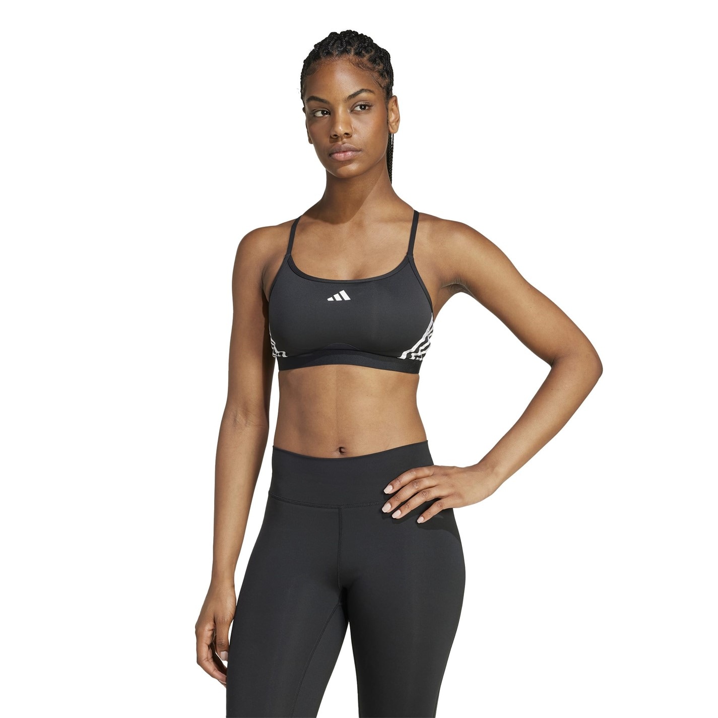 adidas AeroReact Light-Support Training Bra