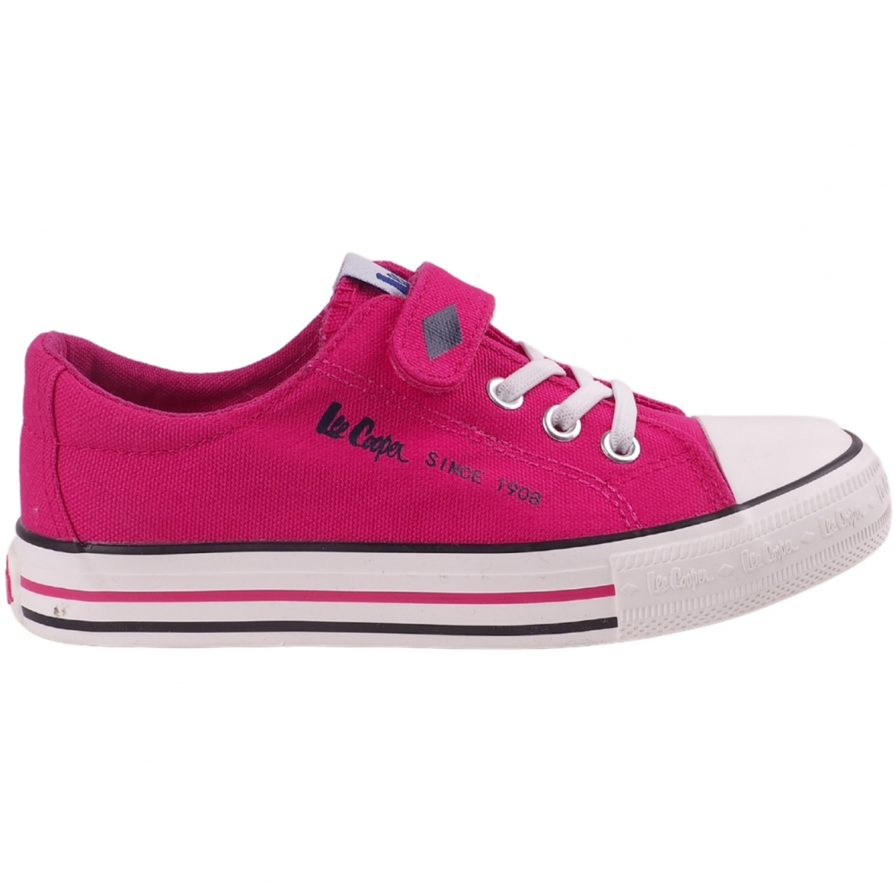 Buty dla dzieci Lee Cooper fuksja LCW-22-44-0802K