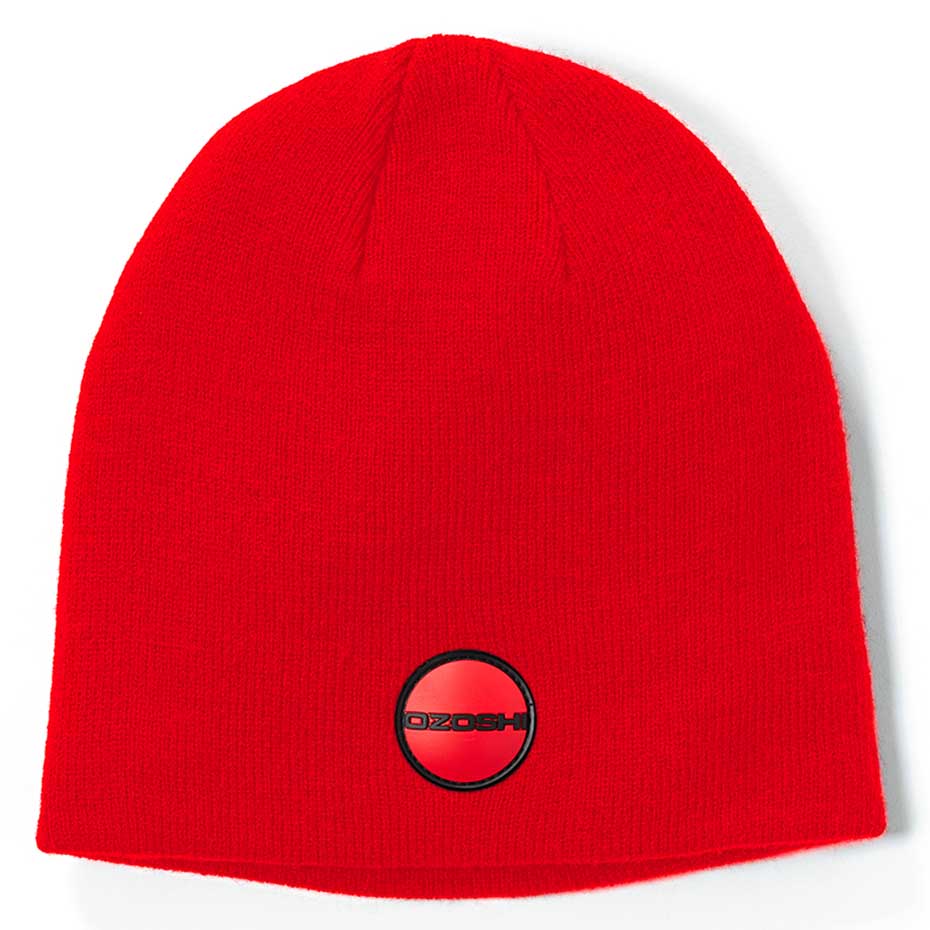 Ozoshi Hanako Classic Beanie red OWH20CB004