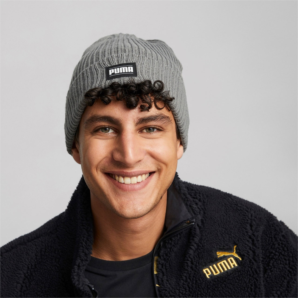 Puma Ribbed Classic Cuff Beanie gray 024038 03