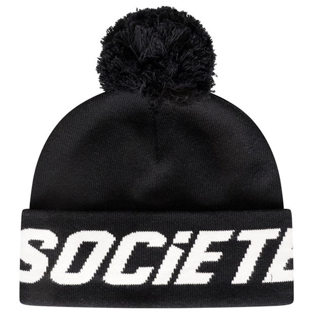 Societe Noir Beanie Sn44