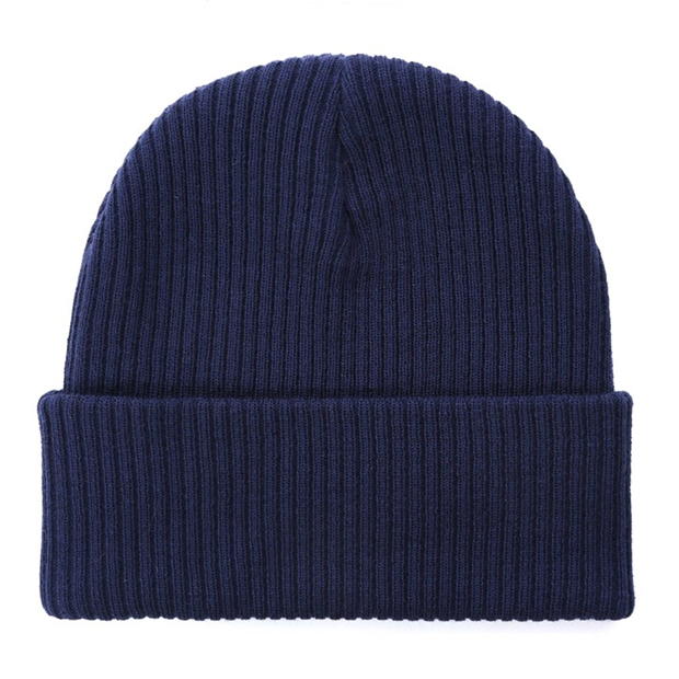 Societe Noir Noir Woven Patch Beanie