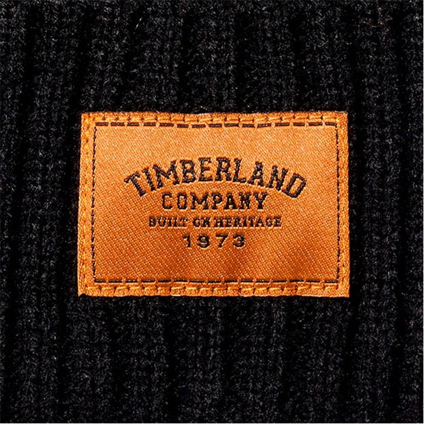 Timberland Timberland Gulf Beach Ribbed Beanie Black