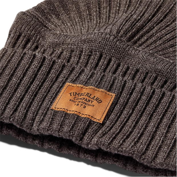 Timberland Timberland Gulf Beach Ribbed Beanie Black