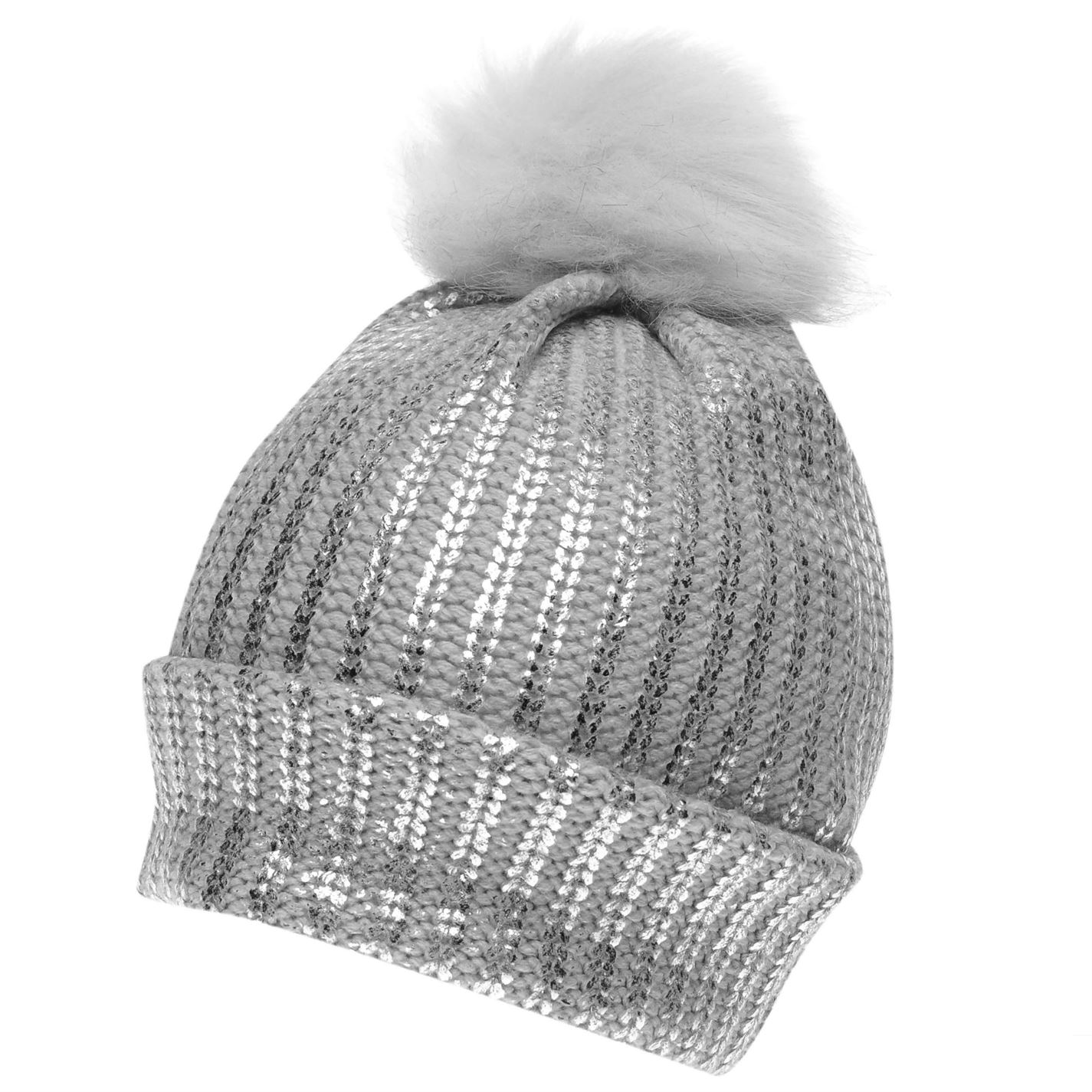 Crafted Essentials Foil Pompom Hat copil fetita