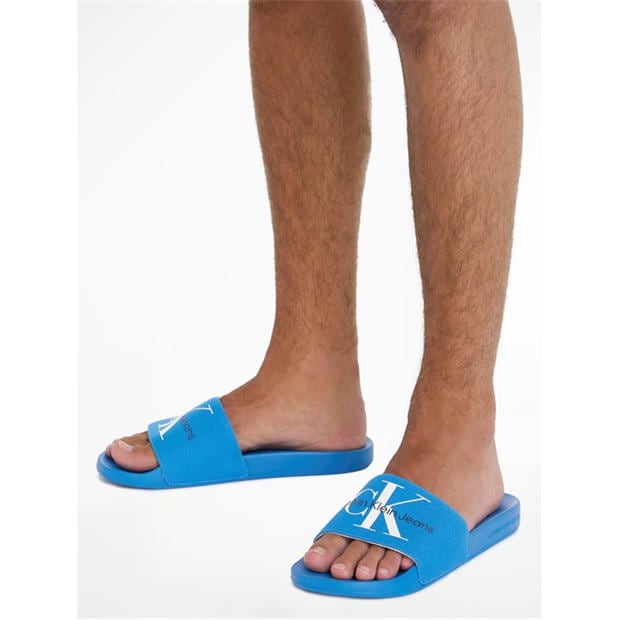 Blug Calvin Klein Calvin Klein Monogram Slide Calvin Klein Jeans