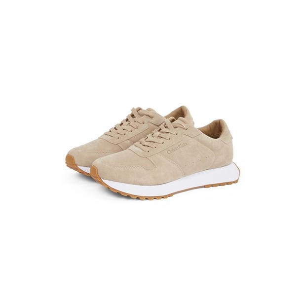 Calvin Klein LOW TOP LACE UP SUEDE