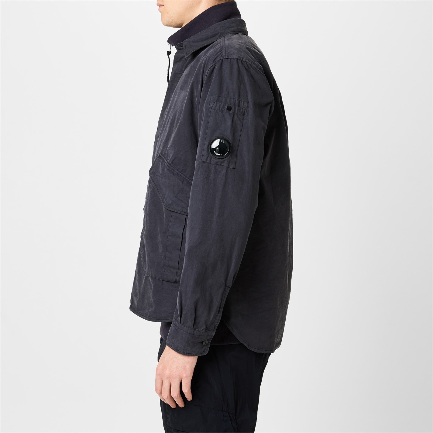 CP COMPANY Microreps Button Overshirt