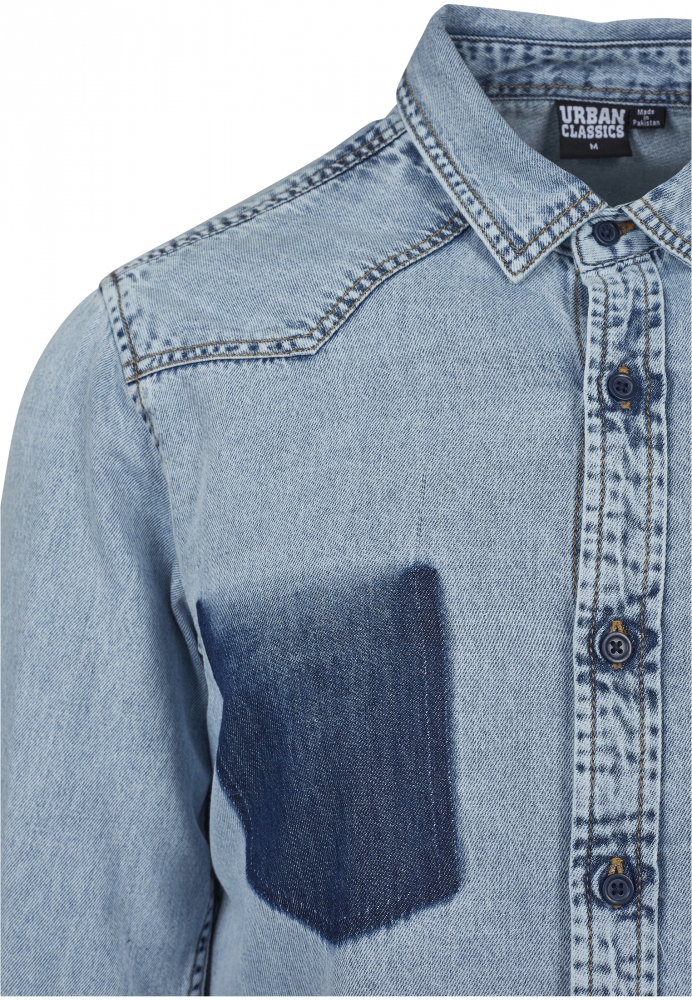 Camasa Denim Pocket Urban Classics