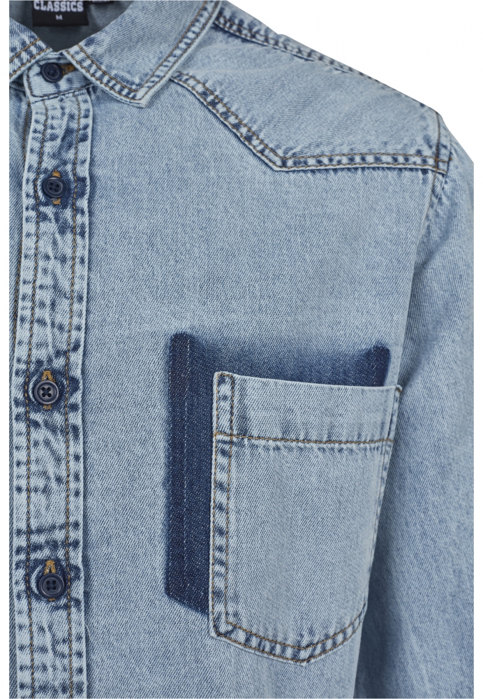 Camasa Denim Pocket Urban Classics