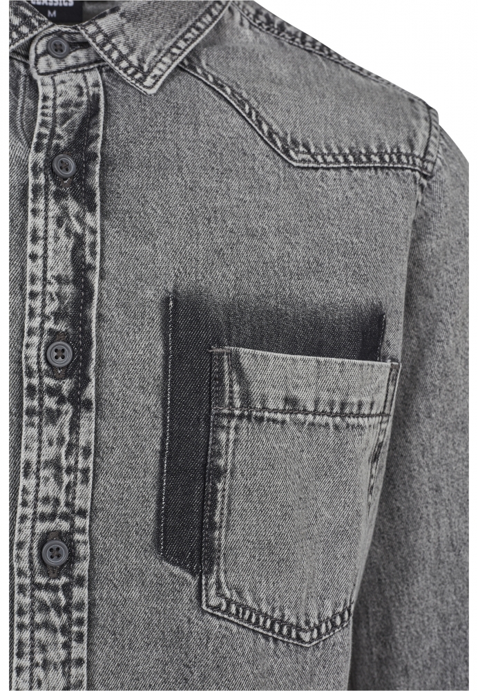 Camasa Denim Pocket Urban Classics