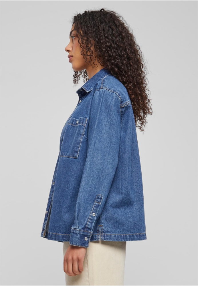 Camasa Oversized Denim dama Urban Classics