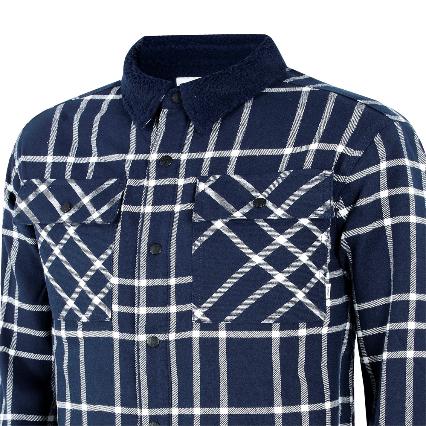 Firetrap Borg Check Overshirt barbat