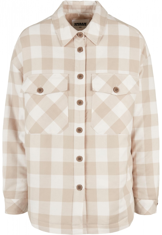 Flanell Padded Overshirt dama Urban Classics