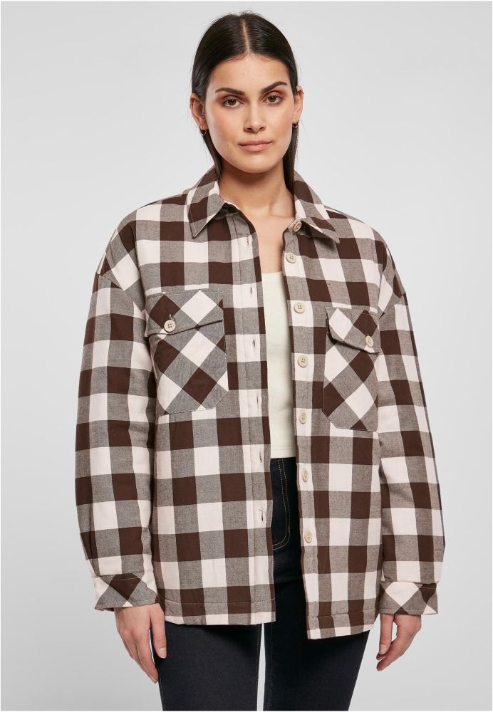 Flanell Padded Overshirt dama Urban Classics