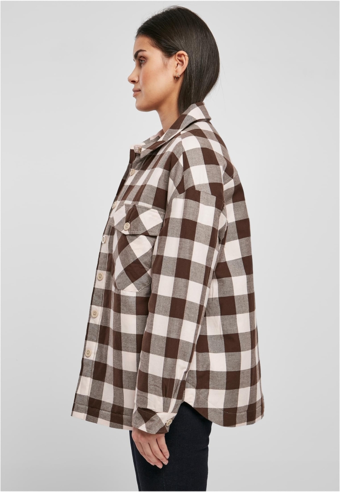 Flanell Padded Overshirt dama Urban Classics