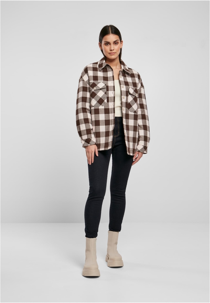 Flanell Padded Overshirt dama Urban Classics