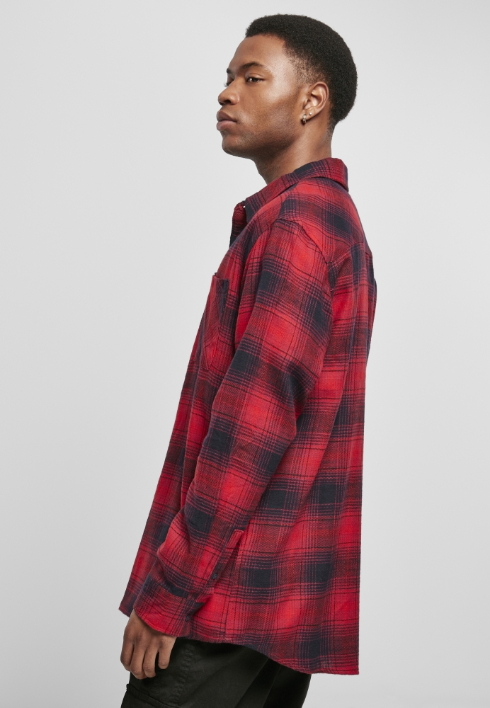 Camasa Oversized Checked Grunge Urban Classics