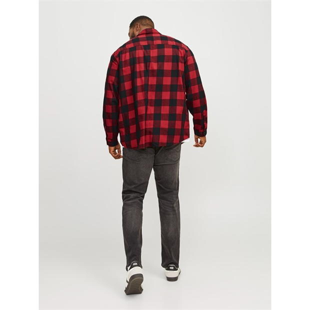 Camasa Jack and Jones Twill Plus Size barbat