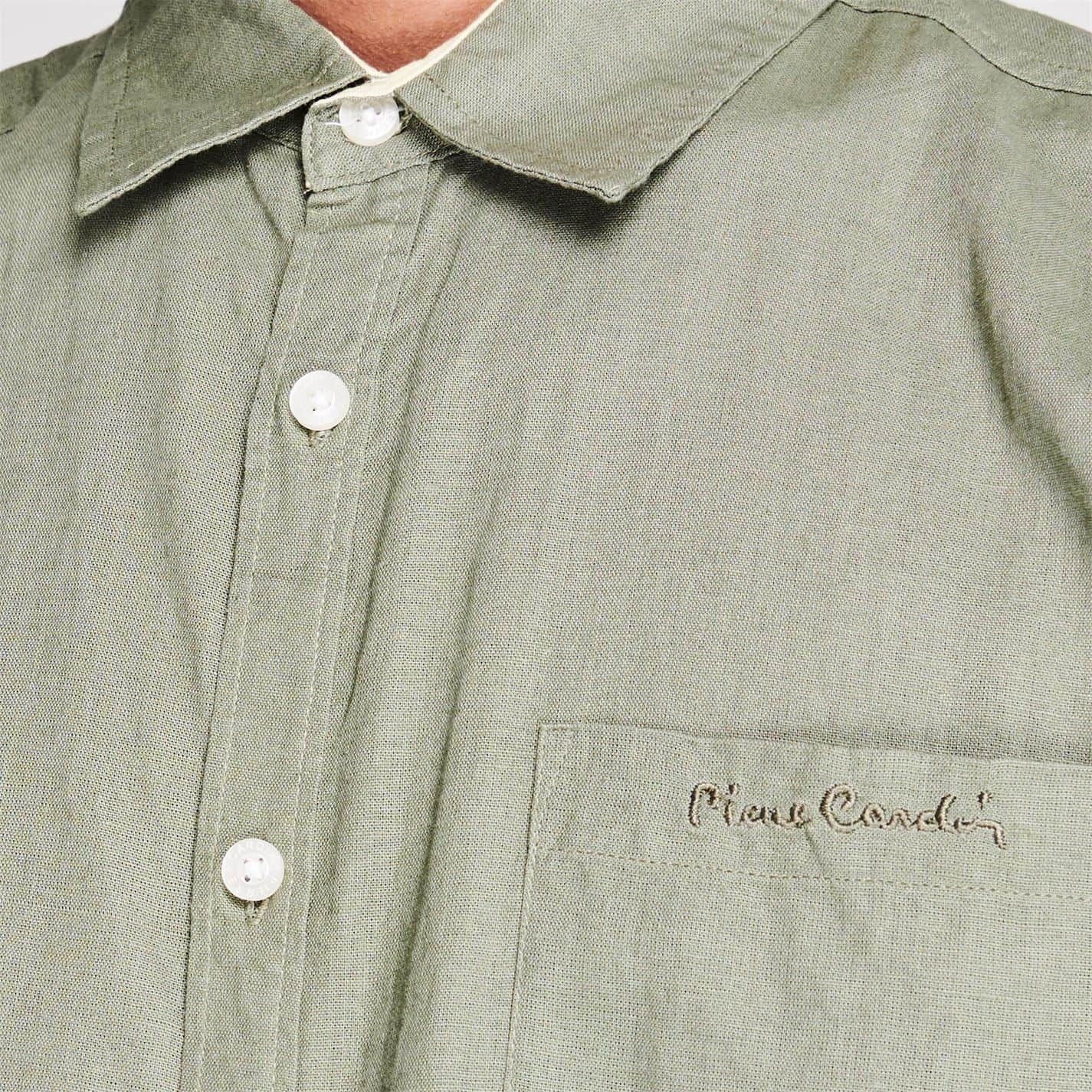 Camasa Pierre Cardin Maneca Scurta Linen barbat