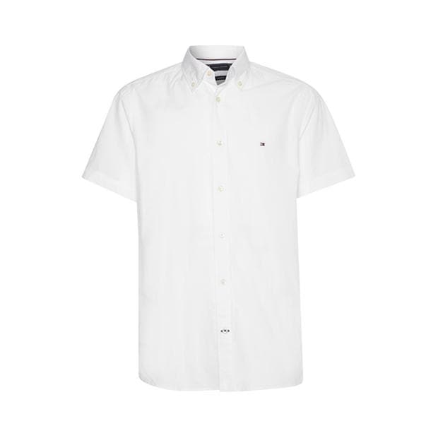 Camasa Tommy Hilfiger Maneca Scurta Poplin