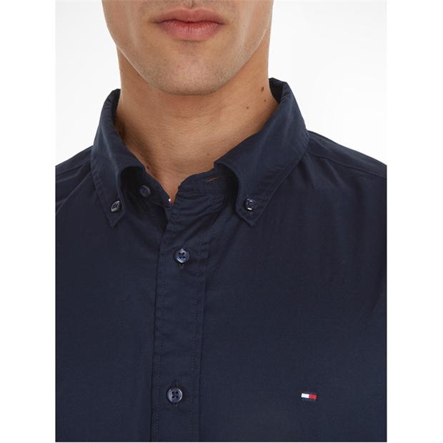 Camasa Tommy Hilfiger Maneca Scurta Poplin