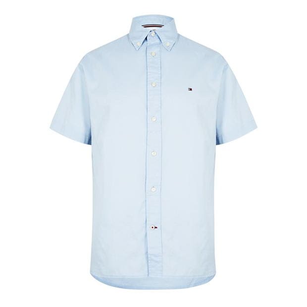 Camasa Tommy Hilfiger Maneca Scurta Poplin