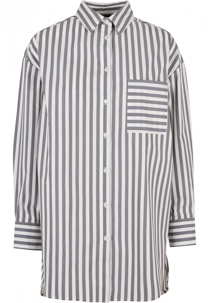 Camasa Oversized Stripe dama Urban Classics