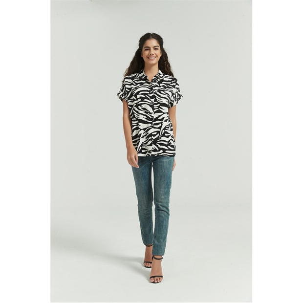 Camasa Be You Zebra Print