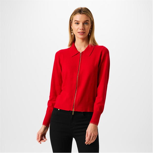 Biba Biba Zip Up Cardigan