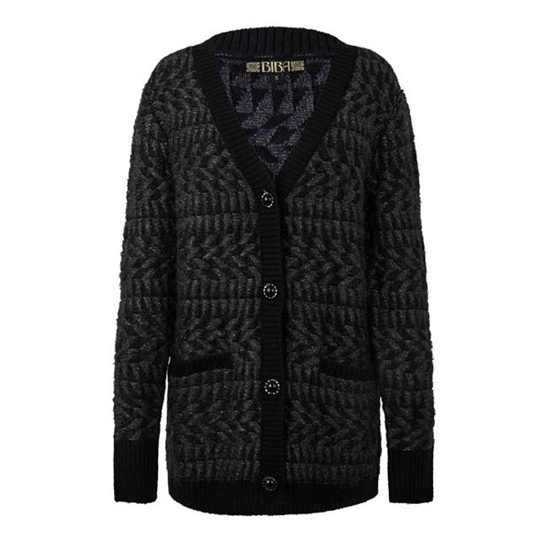 Biba Biba Geo Knitted Cardigan