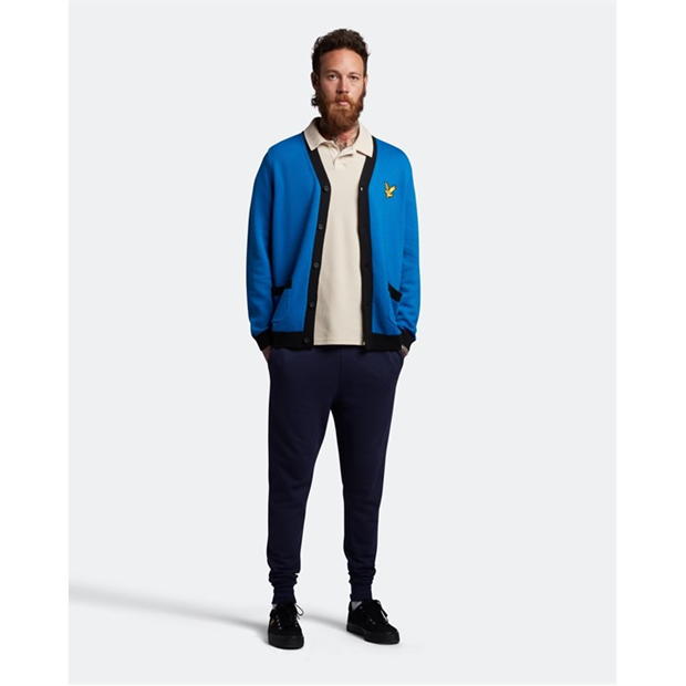 Lyle and Scott and Scott Block Cardigan barbat