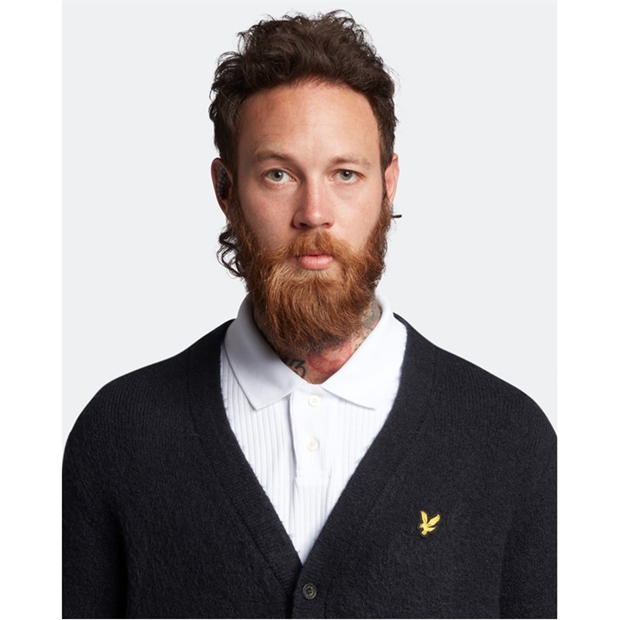 Lyle and Scott and Scott Brush Cardigan barbat