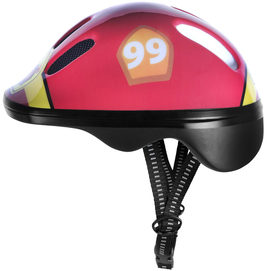 Kask rowerowy dla dzieci Spokey Biker 6 Fireman 44-48 cm czerwony 940656