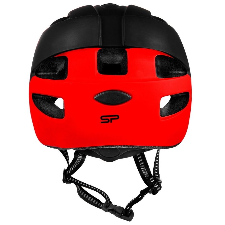 Kask rowerowy Spokey Cherub 48-52 cm czarny 927783