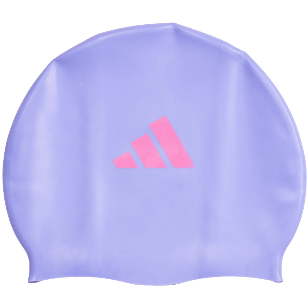 Casca inot 's adidas 3-Stripes Swim purple IM1045 copil