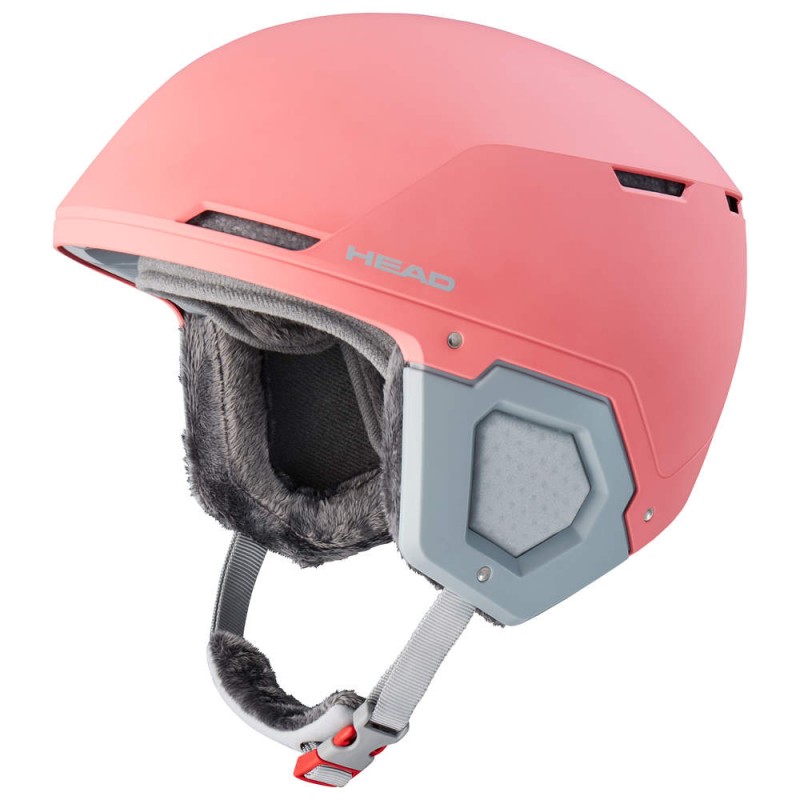 Casca ski COMPACT W dusky rose