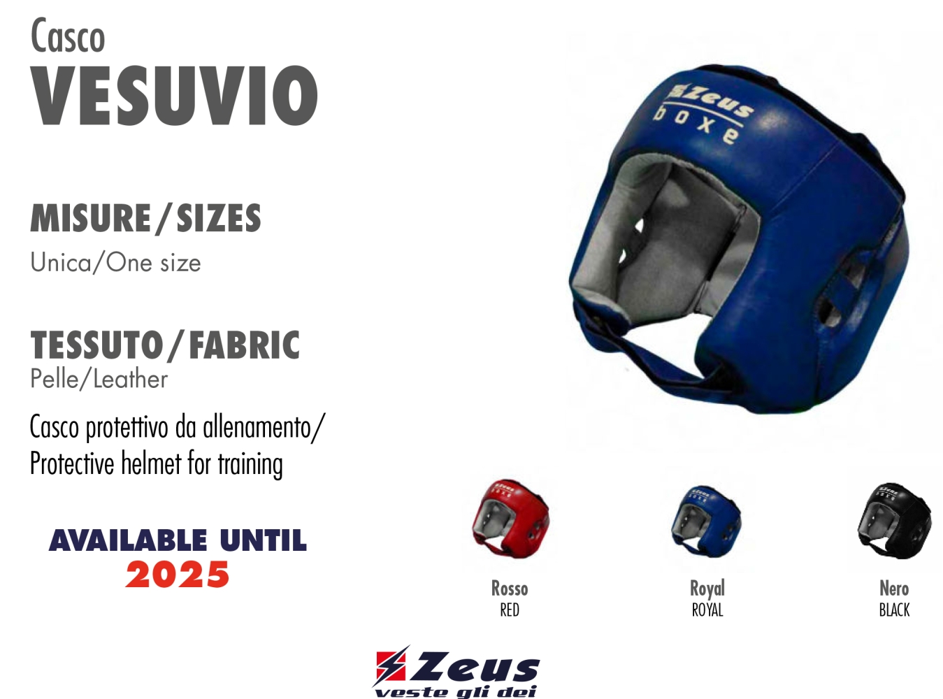 CASCO VESUVIO Zeus negru