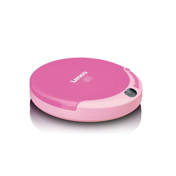 Lenco Lenco CD Player with Earphones Pink