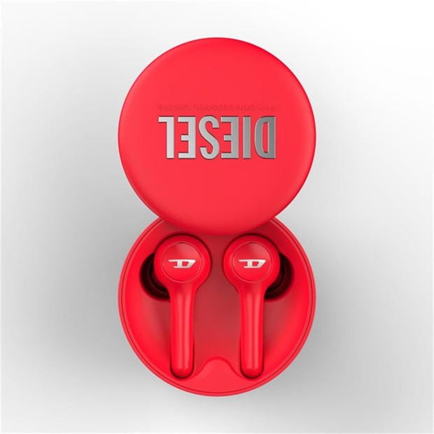 Diesel x TLF Diesel True Wireless Earbuds FW21 red