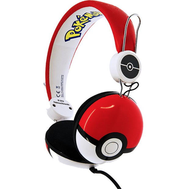 Pokemon PK0445 Pokemon Poke Ball Dome Tween Headphones