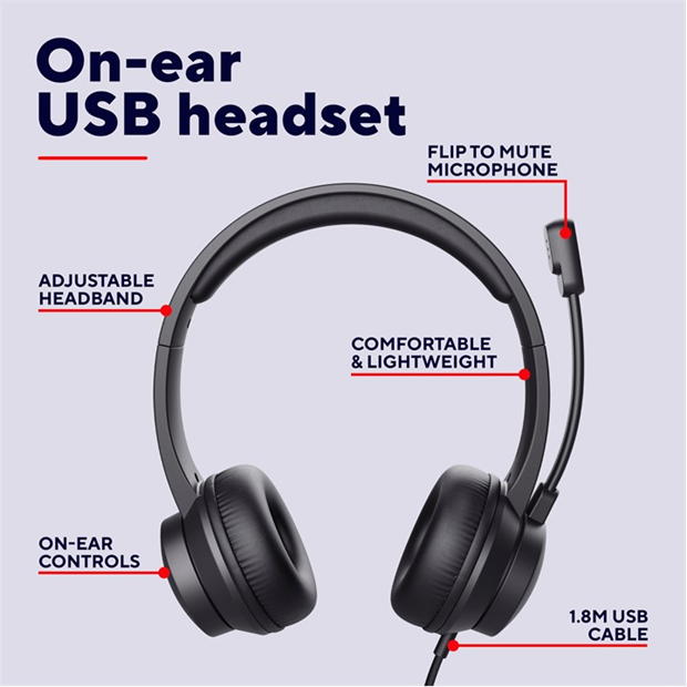 Trust TRUST AYDA USB PC HEADSET