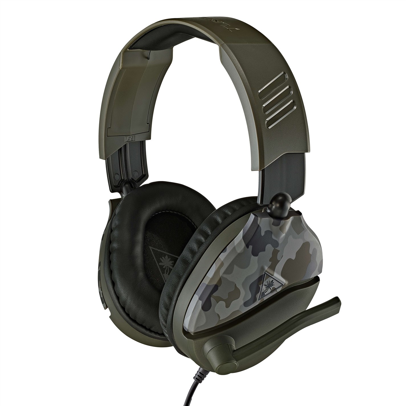 Turtle Beach Recon 70 Gaming Headset for Xbox PS5 PS4 PC - Camo Green