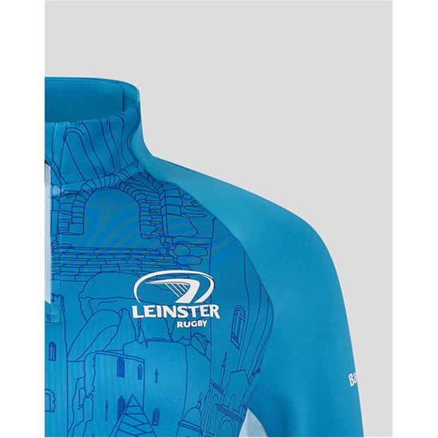 Castore Leinster Matchday quarter Zip Midlayer dama