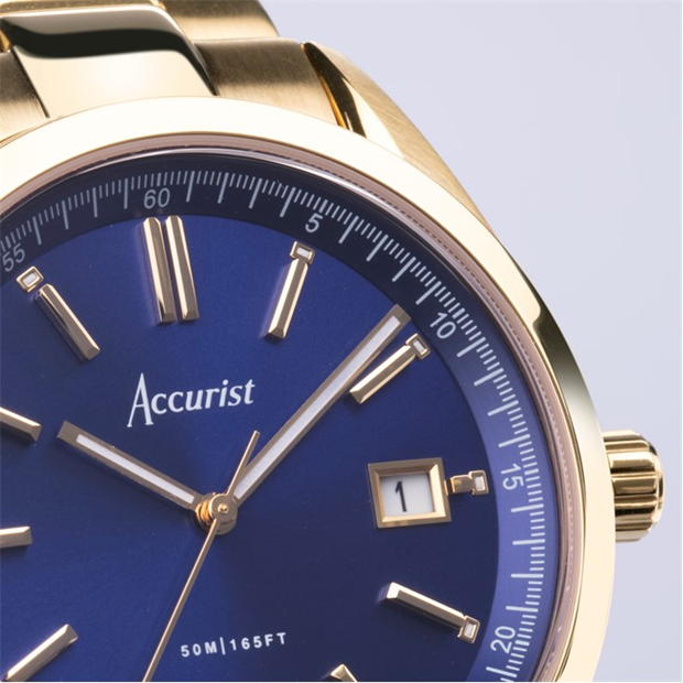 Accurist Stainless Steel Classic Analogue Quartz Watch dama